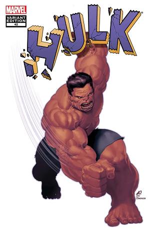 Hulk #42 Mc 50th Anniversary Variant cover