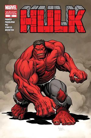 Hulk #50 Adams Variant cover
