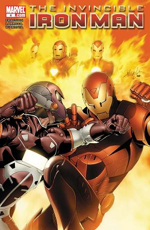 Invincible Iron Man #6  cover