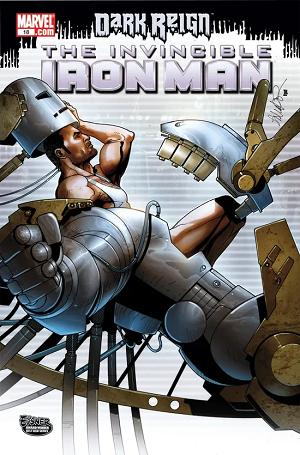 Invincible Iron Man #18  cover