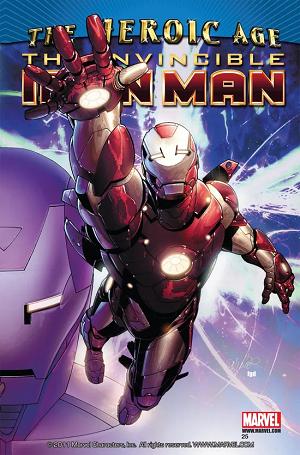 Invincible Iron Man #25 cover