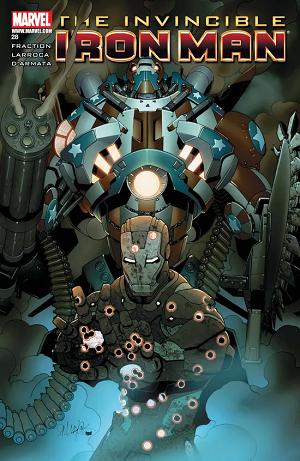 Invincible Iron Man #28 cover