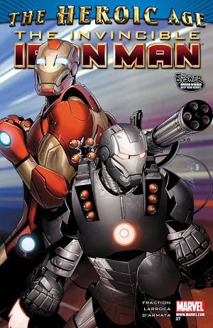 Invincible Iron Man #27 cover