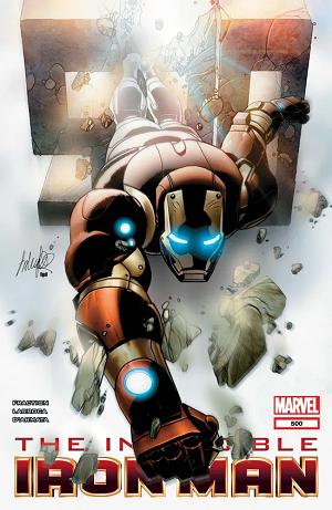 Invincible Iron Man #500 cover