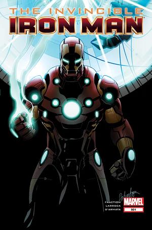 Invincible Iron Man #501 cover