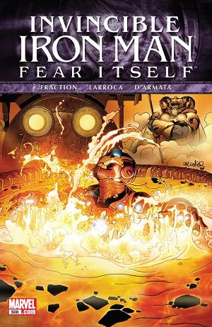 Invincible Iron Man #508 cover