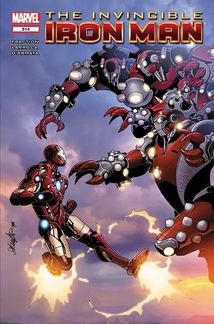 Invincible Iron Man #514 cover