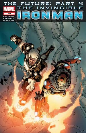 Invincible Iron Man #524 cover