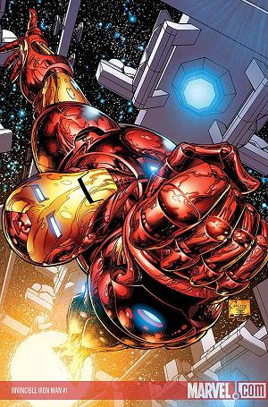 Invincible Iron Man #1 Variant cover