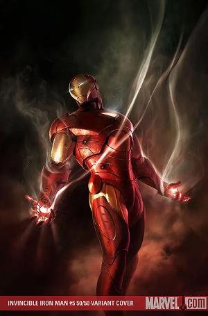 Invincible Iron Man #5 Ryan Meinerding Variant cover