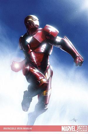 Invincible Iron Man #4 Gabriele Dell'Otto Variant cover