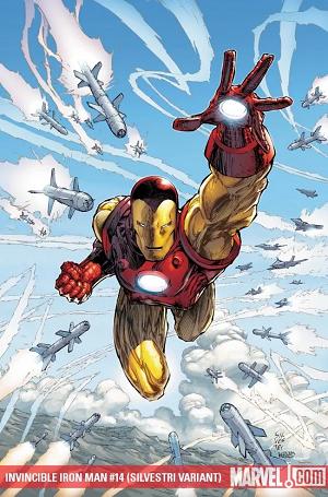 Invincible Iron Man #14 Marc Silvestri Variant cover