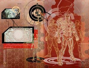 Invincible Iron Man #500 2nd Printing Wraparound Variant cover