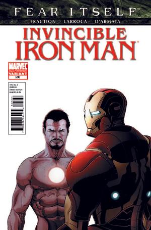 Invincible Iron Man #503 2nd Printing Variant cover