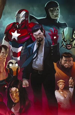 Invincible Iron Man #502 Djurdjevic Variant cover