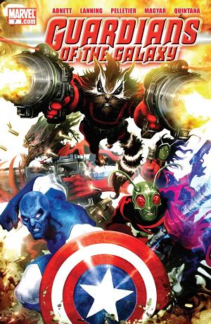 Guardians Of The Galaxy #7 cover