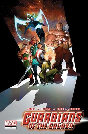 Guardians Of The Galaxy #18 cover
