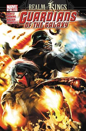 Guardians Of The Galaxy #21 cover