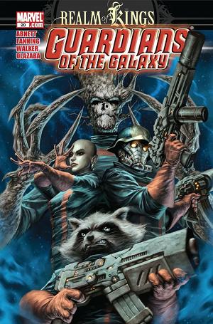 Guardians Of The Galaxy #20 cover