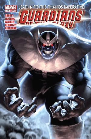 Guardians Of The Galaxy #25 cover