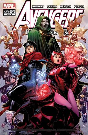 Avengers: The Children's Crusade #4 cover