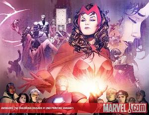 Avengers: The Children's Crusade #1 2ND PRINTING VARIANT cover