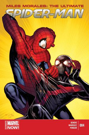 Miles Morales: Ultimate Spider-Man #4 cover