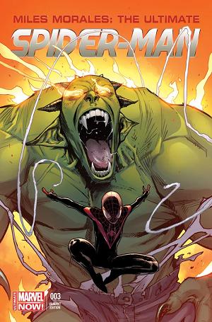 Miles Morales: Ultimate Spider-Man #3 Pichelli Variant cover