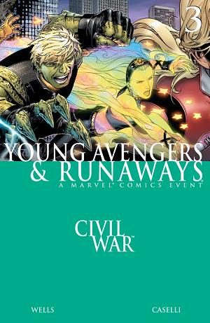 Civil War: Young Avengers & Runaways #3 cover