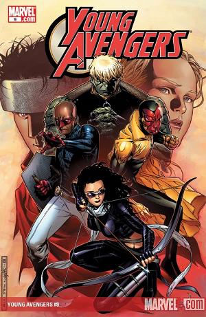 Young Avengers #9 cover