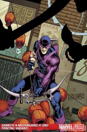 Hawkeye & Mockingbird #1 2ND PRINTING VARIANT cover