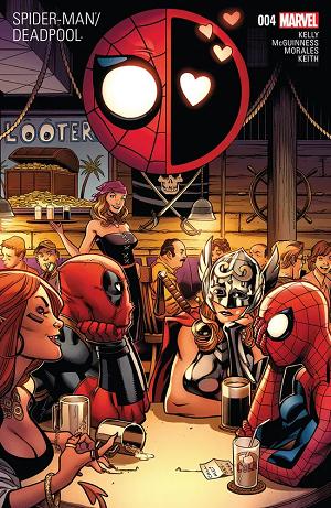 Spider-Man/Deadpool #4  cover