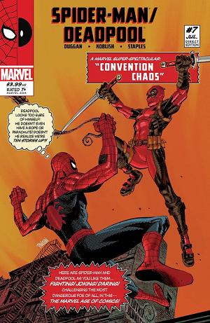 Spider-Man/Deadpool #7  cover