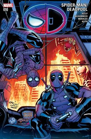Spider-Man/Deadpool #10  cover