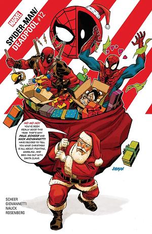 Spider-Man/Deadpool #12  cover