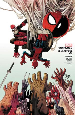 Spider-Man/Deadpool #34 cover