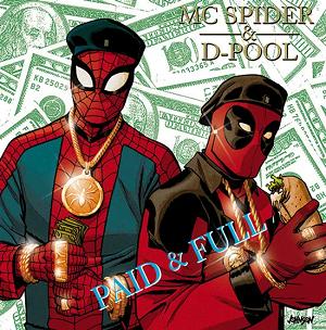 Spider-Man/Deadpool #1 Dave Johnson Hip-​Hop Variant cover