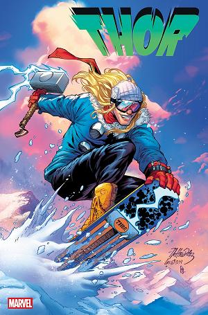 Thor #804 NETHO DIAZ WINTER BREAK VARIANT cover