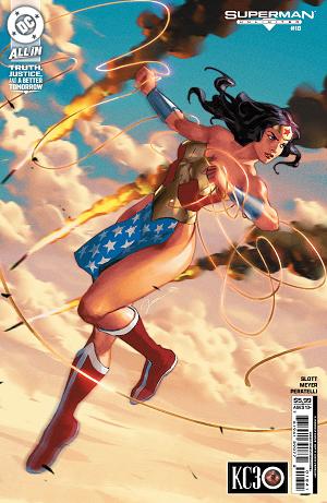 Superman Unlimited #18 CVR D CVR D GERALD PAREL KINGDOM COME 30TH ANNIVERSARY CARD STOCK cover