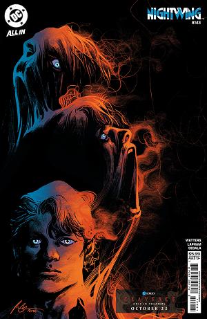 Nightwing #143 CVR E CVR E RAFAEL ALBUQUERQUE CLAYFACE MOVIE CARD STOCK cover