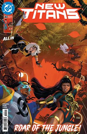 New Titans #40 CVR A TAURIN CLARKE cover