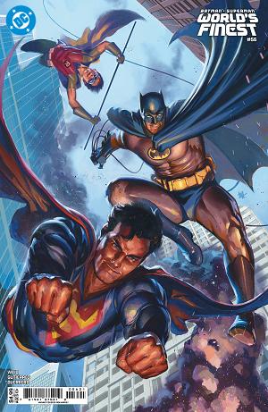 Batman & Superman: World's Finest #56 CVR B CVR B BEN HARVEY CARD STOCK cover