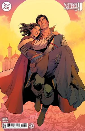 Dark Knights Of Steel Ii #4 CVR B (OF 12) CVR B TRAVIS MOORE CARD STOCK cover
