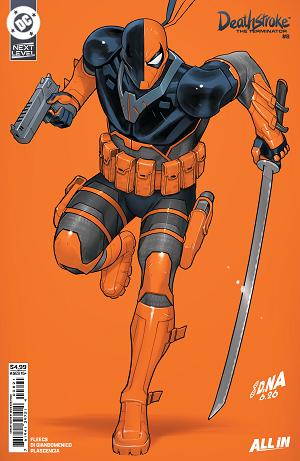 Deathstroke The Terminator #8 CVR B CVR B DAVID NAKAYAMA CARD STOCK cover