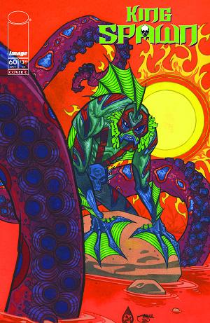 King Spawn #60 CVR C CVR C SHAWN CRYSTAL HALLOWEEN MONSTER cover