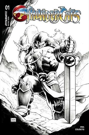 Thundercats (2026) #1 CVR S CVR S INC 1:7 DANIELE CELLINI LINE ART cover
