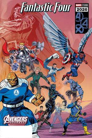 Fantastic Four #19 LEONEL CASTELLANI MARVEL STUDIOS DOOMSDAY VARIANT cover