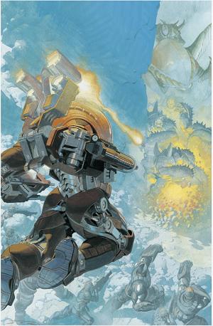 Planet Death #1 CVR B (OF 4) 3RD PTG CVR B INC 1:20 ESAD RIBIC VIRGIN cover