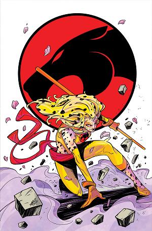 Thundercats Cheetara #3 CVR J CVR J INC 1:7 ALESSANDRO MIRACOLO VIRGIN cover