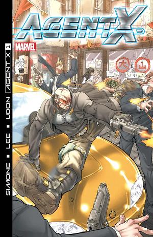 Agent X #1 cover